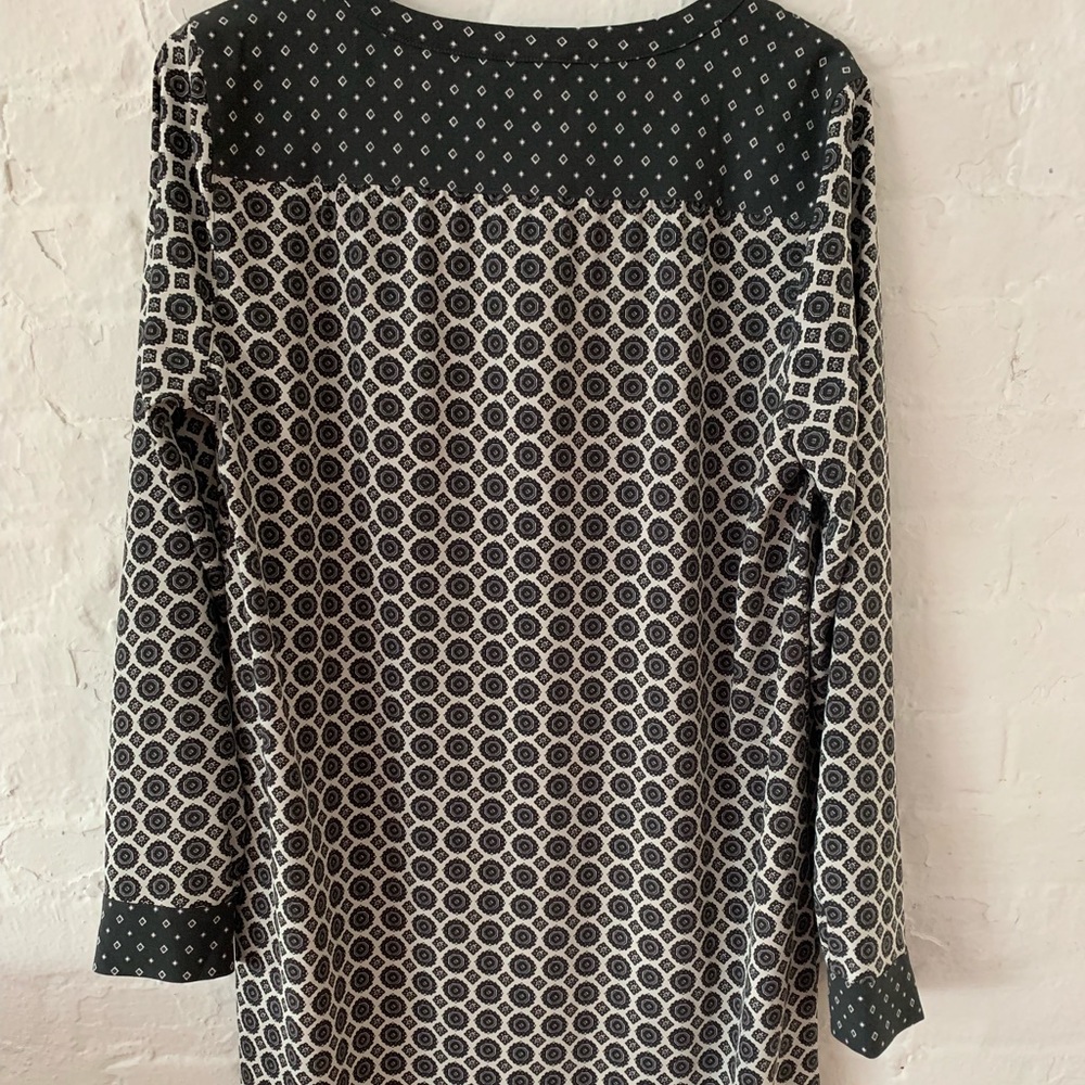 LOFT Patterned Long Sleeve Dress- NWT - Picture 2 of 5